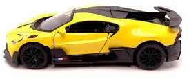 KiNSMART automobilis, Bugatti Divo, geltonas