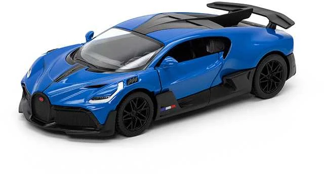 KiNSMART automobilis, Bugatti Divo, mėlynas