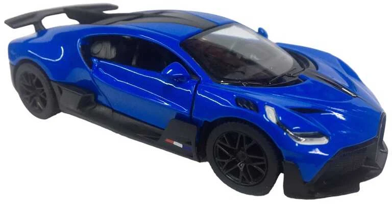 KiNSMART automobilis, Bugatti Divo, mėlynas