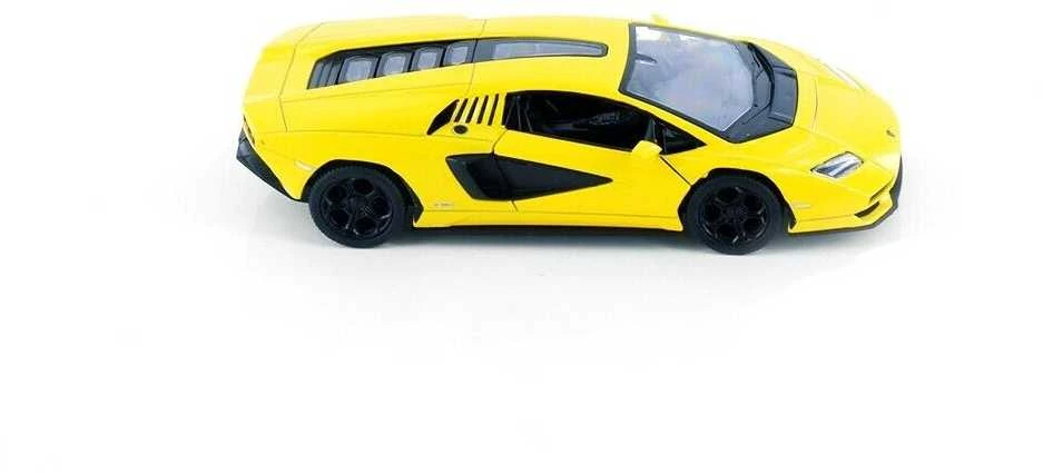 KiNSMART automobilis, Lamborghini Countach LPI 800-4, geltonas