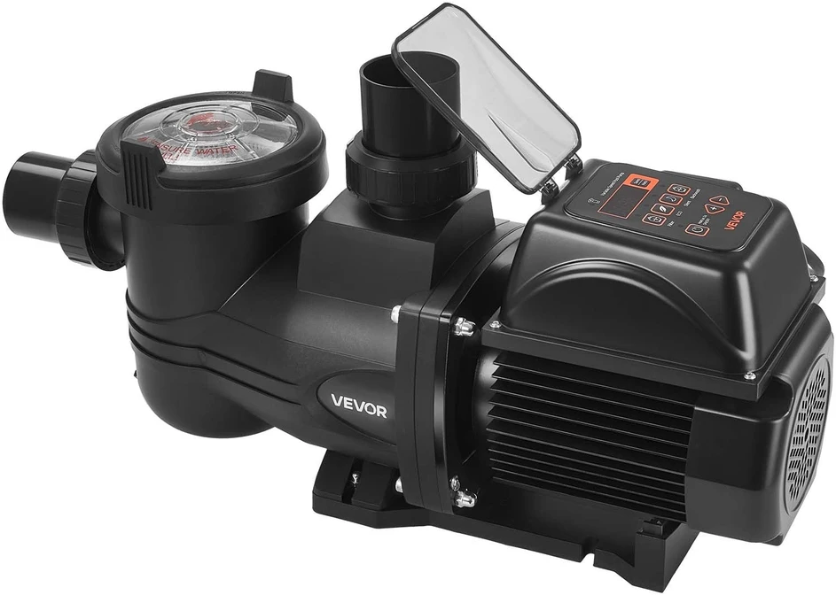 VEVOR Kintamojo greičio baseino siurblys, 1650 W, 220-240V