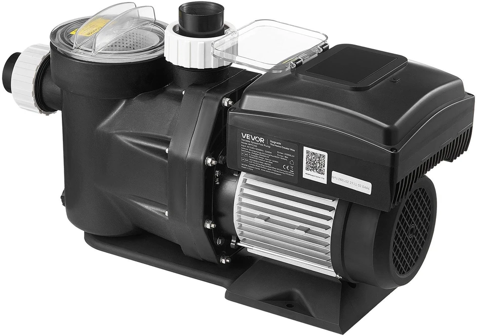 VEVOR Kintamo greičio baseino siurblys 1100W, 26,000 L/h