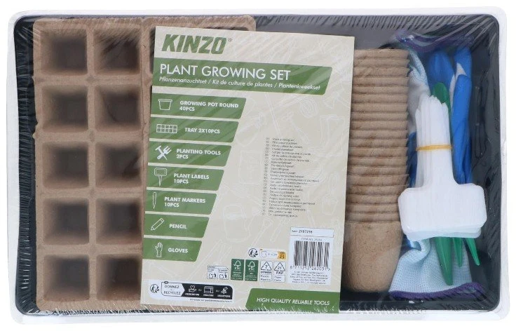 Kinzo - Plant Growing Kit 68 Pieces