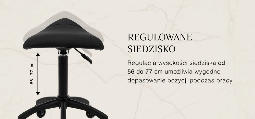 Activeshop Kėdė ant ratukų Gabbiano D032 juoda