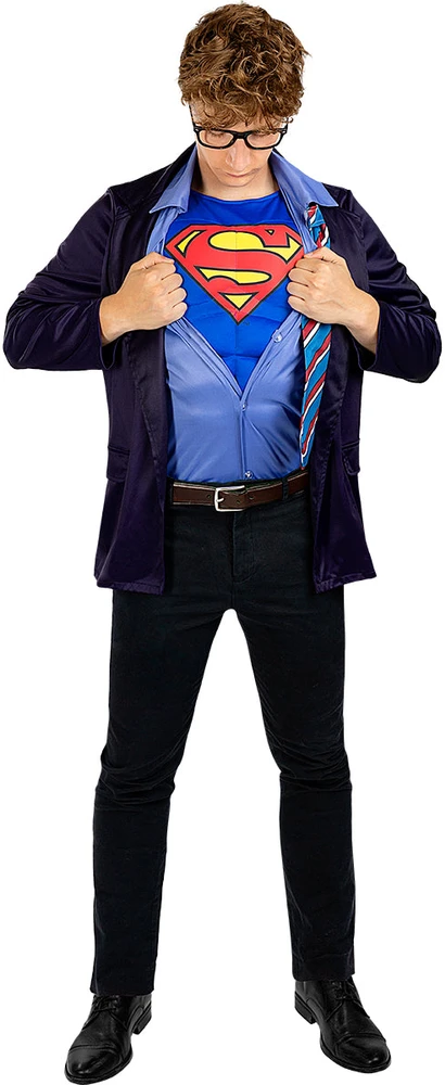 Klarko Kento (Clark Kent) kostiumas vyrams – „Supermenas“ (Superman)