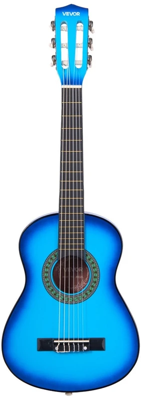 VEVOR Klasikinė gitara su priedais, 780 mm, mėlyna