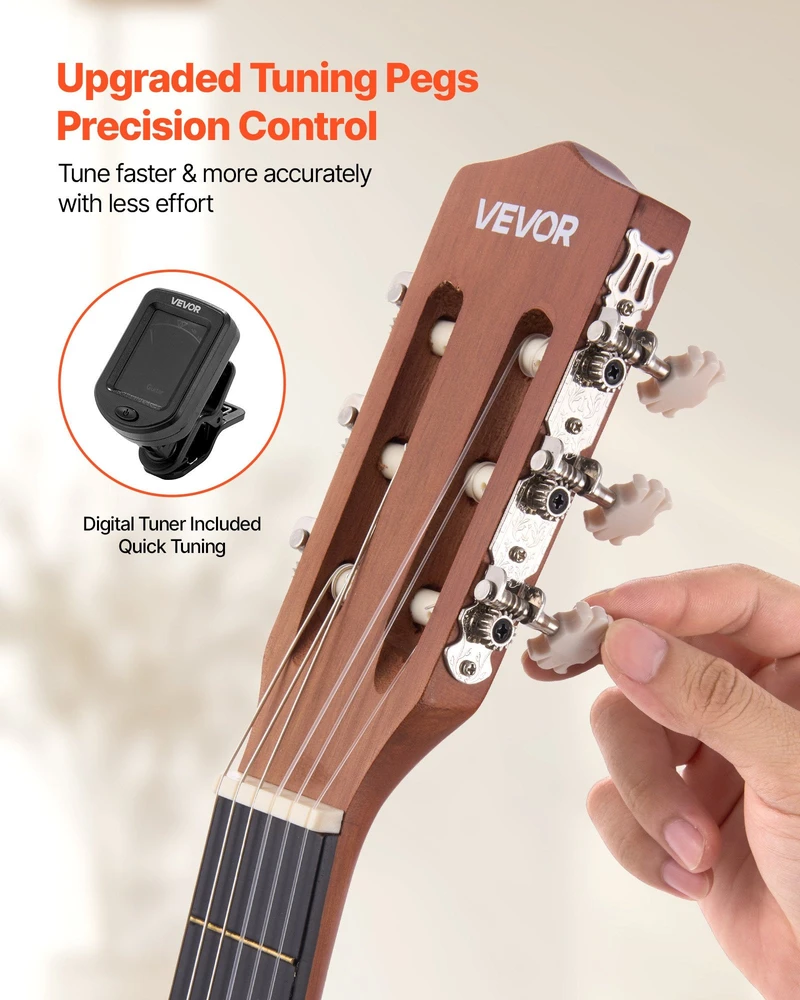 VEVOR Klasikinė gitara su priedais