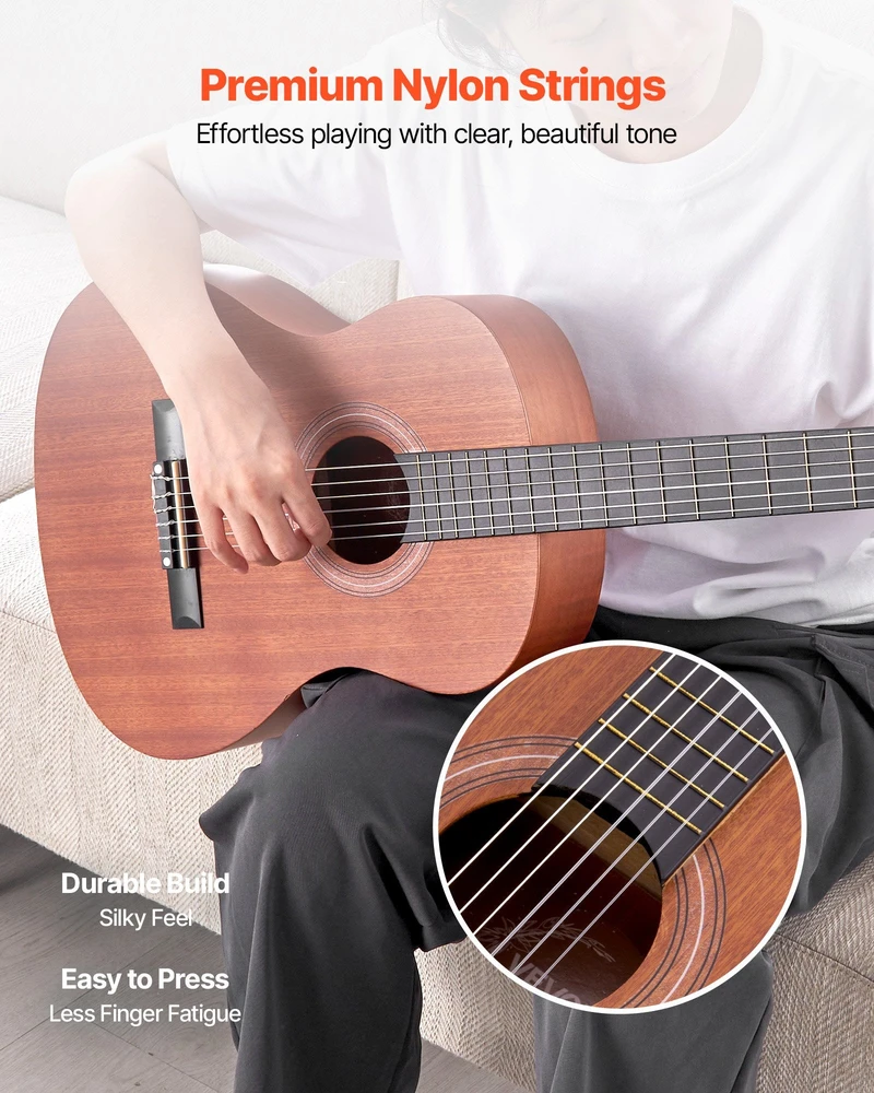 VEVOR Klasikinė gitara su priedais