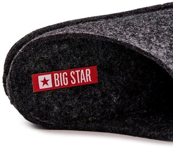 Klasikinės vyriškos šlepetės Big Star Juodos