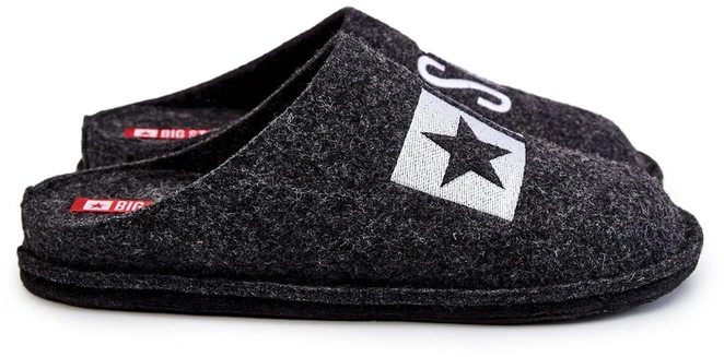 Klasikinės vyriškos šlepetės Big Star Juodos