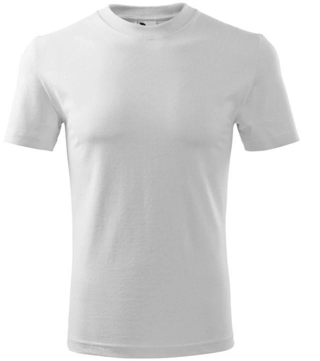 Klasikiniai unisex marškinėliai (balti)