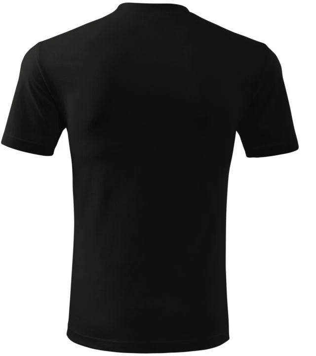 Klasikiniai unisex marškinėliai (juodi)