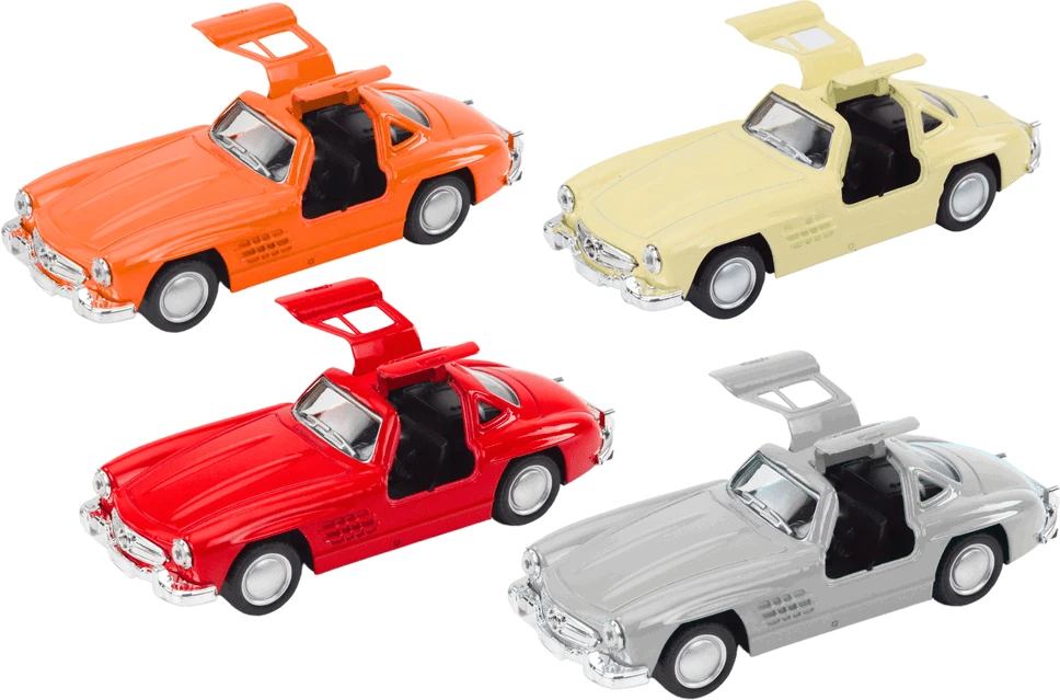 Lean Toys Klasikinis 1:32 Metalinis Automobilis su Atveriamomis Durimis