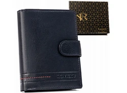 Rovicky Portfel sk&oacute;rzany R-N4L-GAT Navy+Raudona