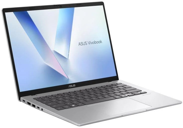 Nešiojamas kompiuteris ASUS Vivobook 14-M1407GA-LY012W Ryzen AI 7-445 14.0" WUXGA IPS lygio 60Hz 300nits AG 16GB DDR5 SSD512 Cam1080 42WHrs Win11 Vėsus Sidabrinis
