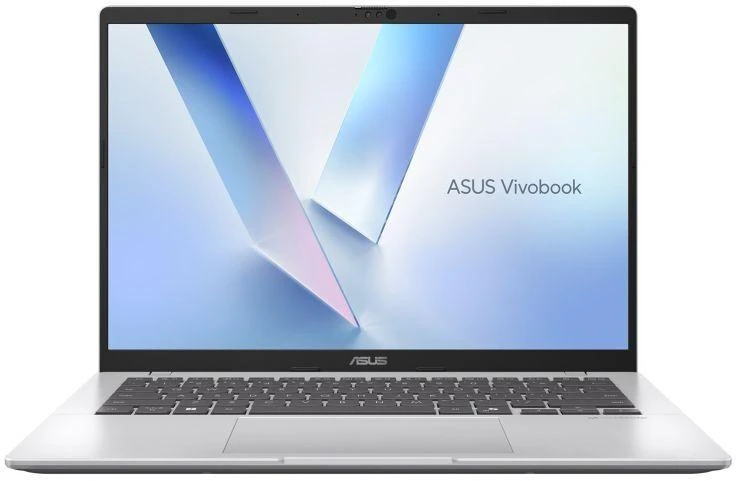 Nešiojamas kompiuteris ASUS Vivobook 14-M1407GA-LY012W Ryzen AI 7-445 14.0" WUXGA IPS lygio 60Hz 300nits AG 16GB DDR5 SSD512 Cam1080 42WHrs Win11 Vėsus Sidabrinis