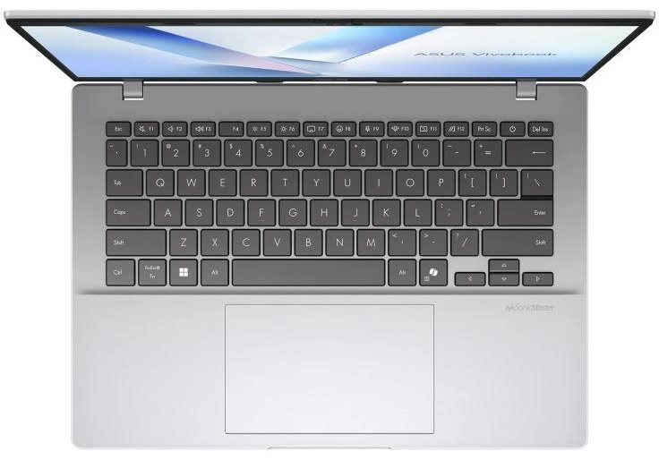 Nešiojamas kompiuteris ASUS Vivobook 14-M1407GA-LY012W Ryzen AI 7-445 14.0" WUXGA IPS lygio 60Hz 300nits AG 16GB DDR5 SSD512 Cam1080 42WHrs Win11 Vėsus Sidabrinis