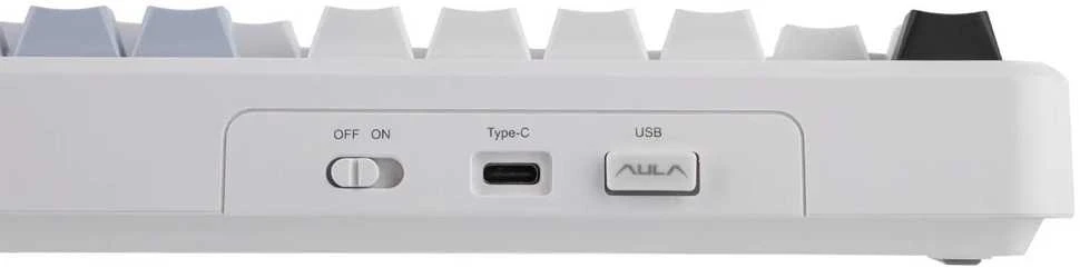 Klaviatūra Aula F108 PRO (Balta/Mėlyna)