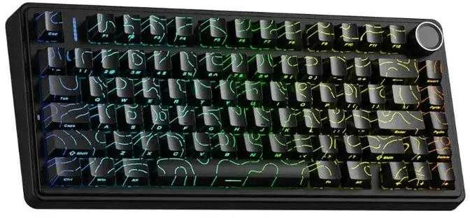 Klaviatūra Aula F75 Pro (Juodas Contour)