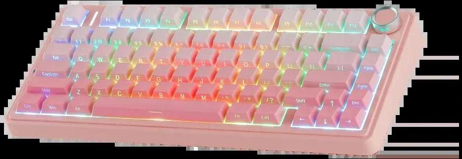 Klaviatūra Aula F75 Pro (Rožinė)