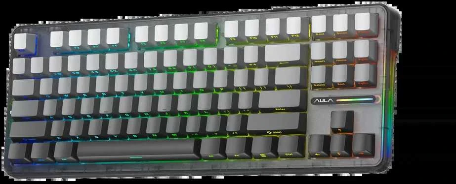 Klaviatūra Aula F87 Pro (Juoda)