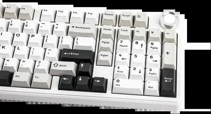Klaviatūra Aula F99 PRO (Balta/Pilka)
