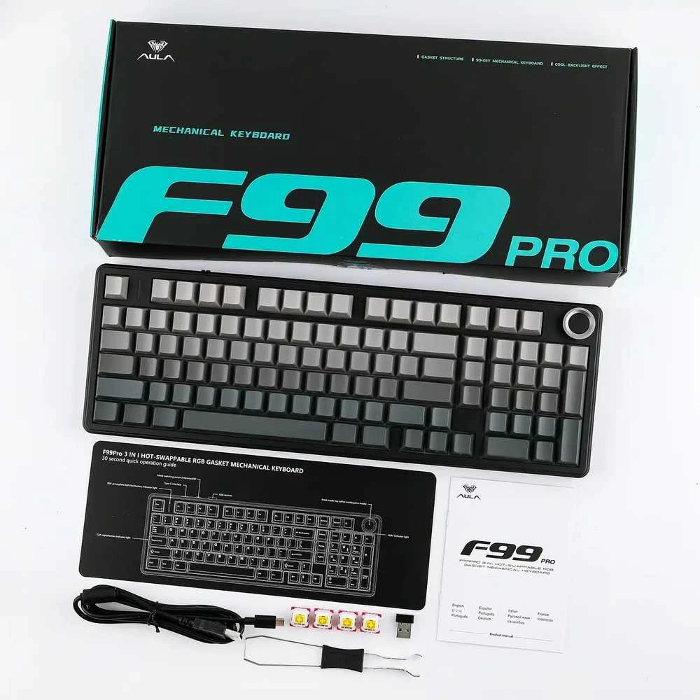 Klaviatūra Aula F99 PRO (Juoda)