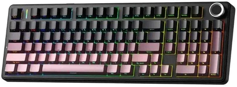 Klaviatūra Aula F99 PRO (Rožinė/Juoda)