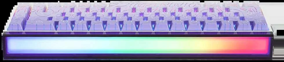 Klaviatūra Aula Hero 68 Magnetinė Hall Effect (Gradient Violetinė)