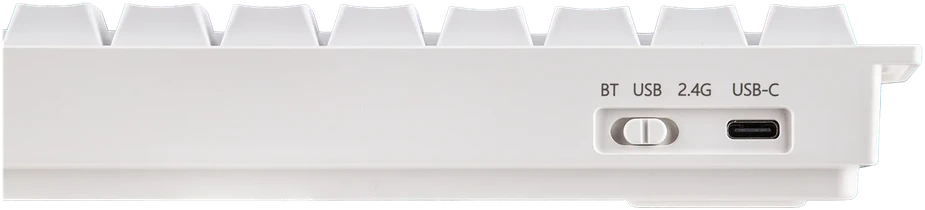 Klaviatūra AULA MINI60 Pro Magnetinė Hall Effect (Balta) - Mistcloud Magnetic Switches