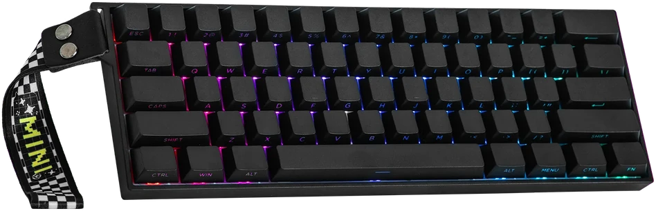 Klaviatūra AULA MINI60 Pro Magnetinė Hall Effect (Juoda) - Stormrise Magnetic Switches