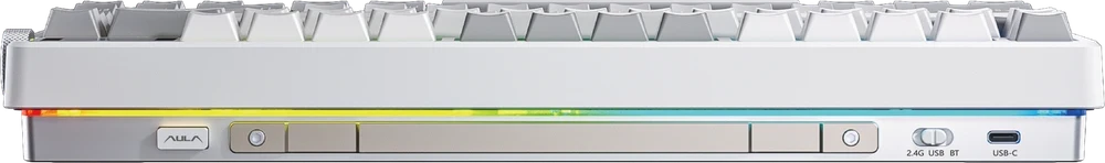 Klaviatūra Aula NOVA75 (Balta/Pilka) - Star Vector Switches