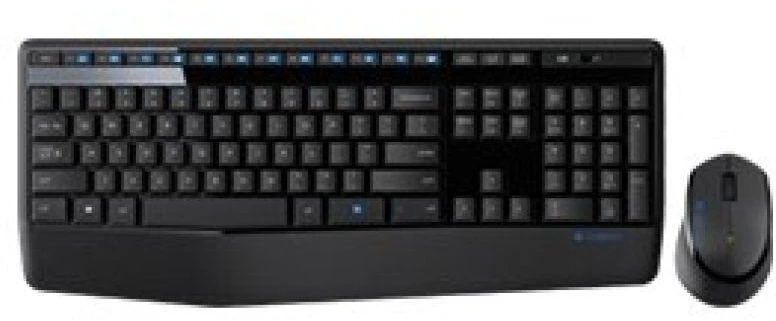 Belaidis klaviatūros ir pelės rinkinys Logitech MK345 Comfort, US išdėstymas