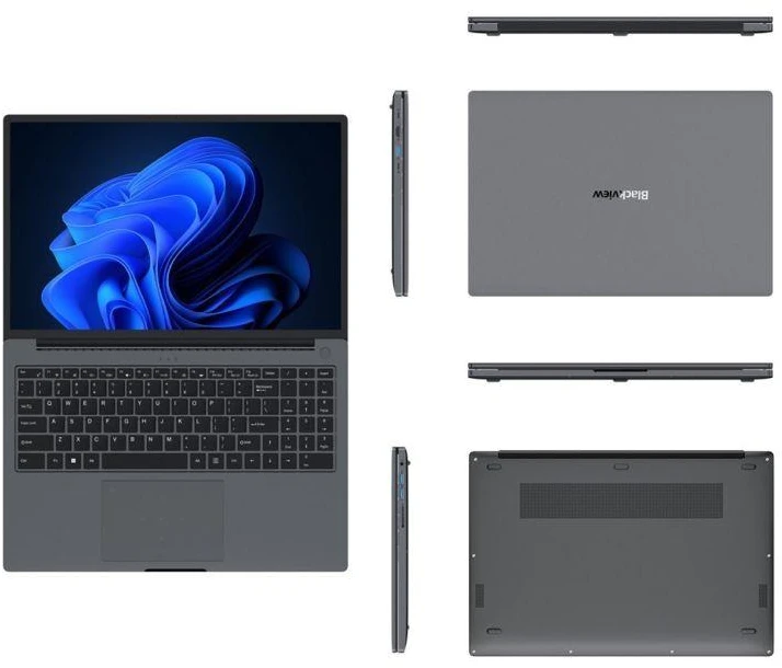Klaviatūra Blackview AceBook-12K1 i5-12450H 16" FHD+ 16GB SSD512 BT W11Pro Pilka