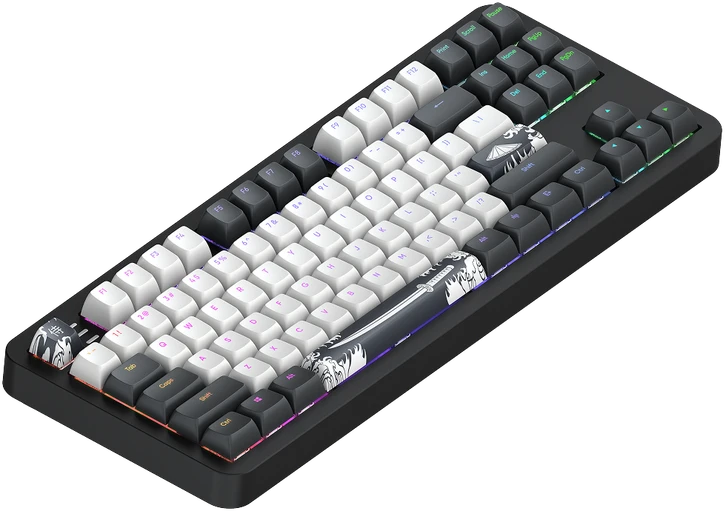 Klaviatūra Dark Project Dark Tamsus projektas ALU Bushido