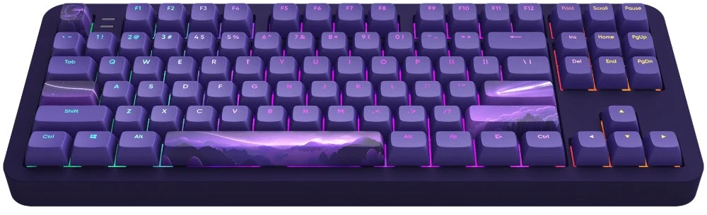 Klaviatūra Dark Project Dark Tamsus projektas ALU Dangaus