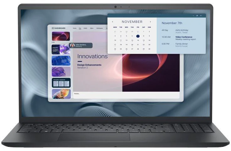 Dell Pro 15 Essential - i7-1355U | 15,6" | 16GB | 512GB | Win11Pro | Juodas