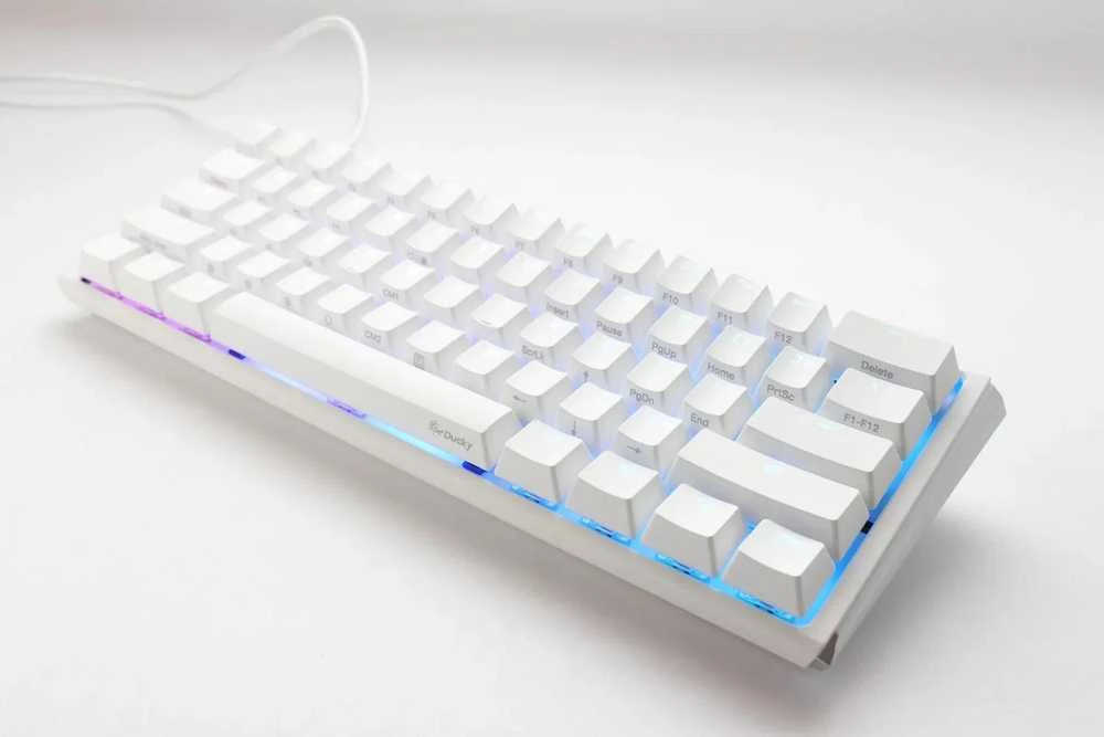 Klaviatūra Ducky One 3 60% (Balta)