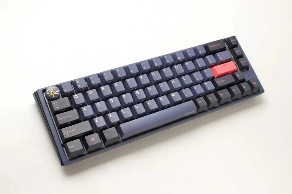Ducky One 3 Cosmic Mėlyna SF žaidimų klaviatūra, RGB LED – MX-Raudona US išdėstymas