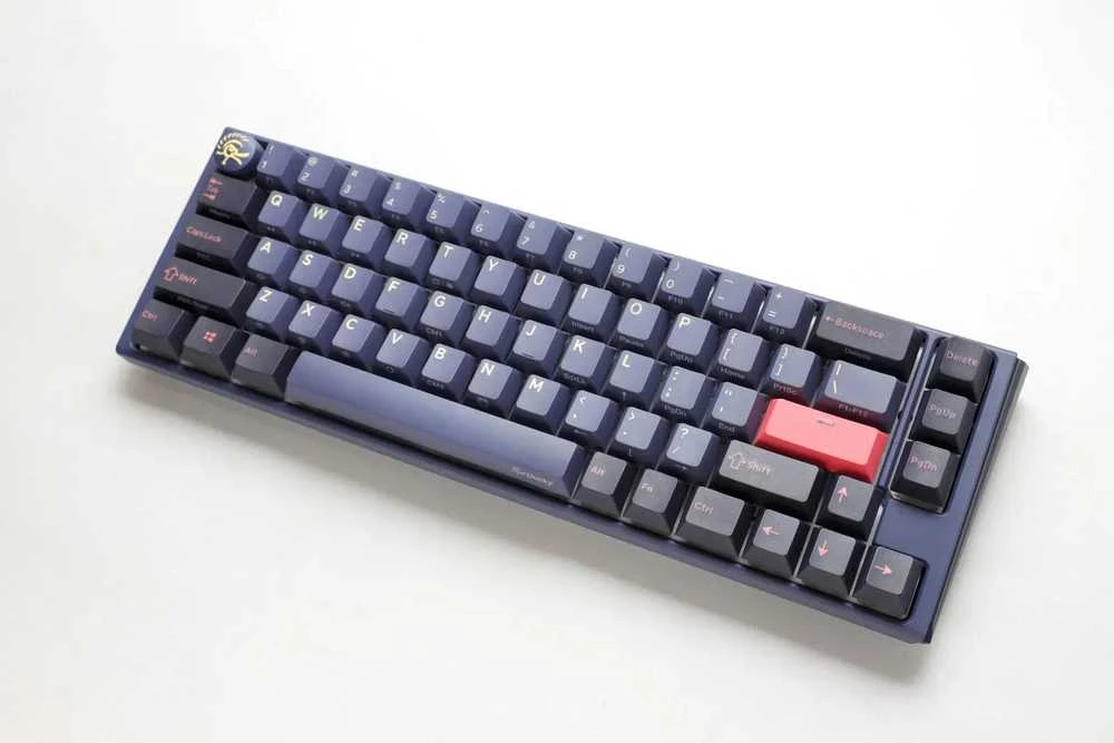 Ducky One 3 Cosmic Mėlyna SF žaidimų klaviatūra, RGB LED – MX-Raudona US išdėstymas