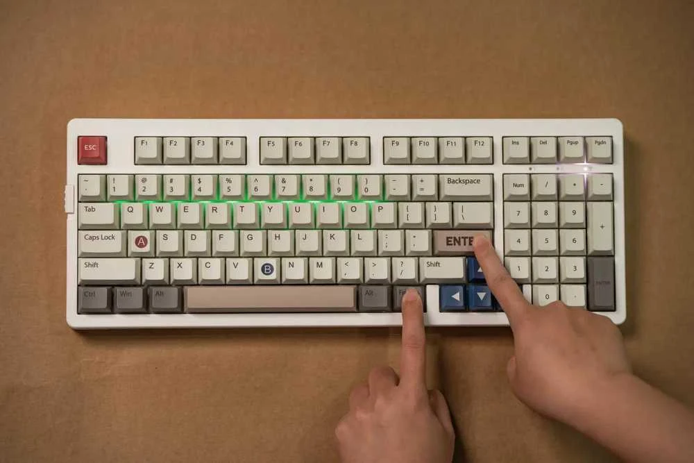 Klaviatūra Epomaker EK98 (Balta)