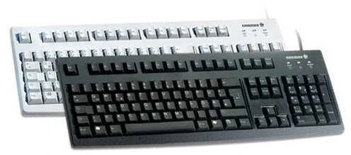 Klaviatūra Cherry G83-6105 FRANCE - PALE Pilkas