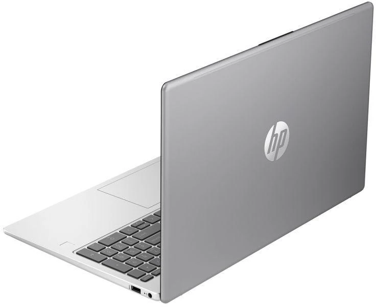 Klaviatūra HP 255R G10 nešiojamas kompiuteris, Ryzen 5 7535U, 15.6" FHD IPS 300nits AG ekranas, 8GB DDR5 4800 atmintis, 512GB SSD diskas, Radeon 660M vaizdo plokštė, 1080p kamera, 41Wh baterija, Windows 11, Turbo Sidabrinis spalva, 1 metų garantija