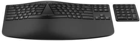 Klaviatūra HP 965 BLK ERGONOMIC WL KBD - GERMAN