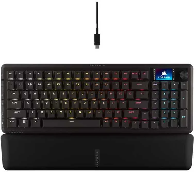 CORSAIR VANGUARD 96 Mechaninė klaviatūra žaidimams CORSAIR MLX Plasma