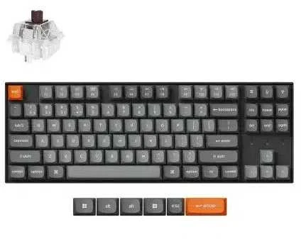 Klaviatūra Keychron K8 Max (Juoda)