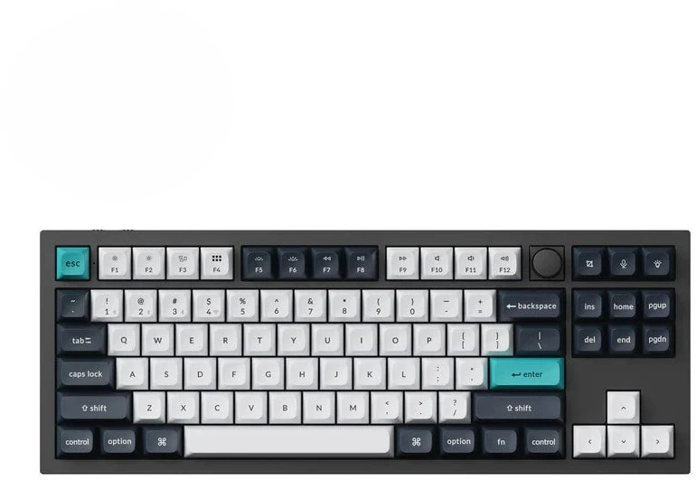 Klaviatūra Keychron Q3 Max (Carbon Juodas)