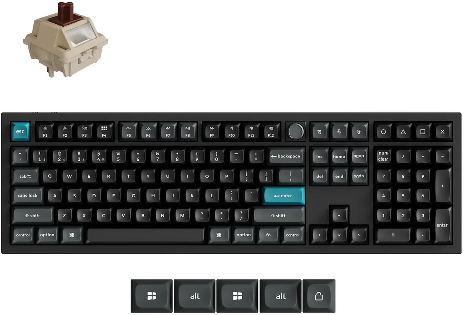 Klaviatūra Keychron Q6 Ultra (Juoda)