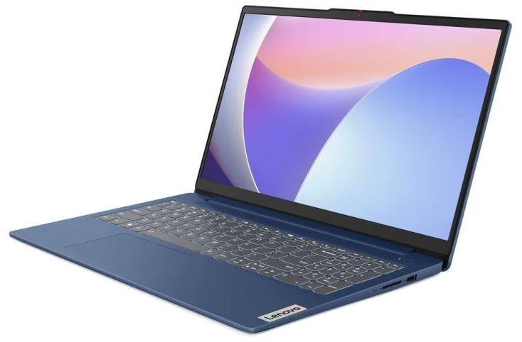 Lenovo IdeaPad Slim 3 15IRU8 i3-1315U 15.6" FHD IPS 300nits AG 8GB LPDDR5-4800 SSD512 Intel UHD Graphics 47Wh Win11 Abyss Mėlyna Nešiojamas kompiuteris