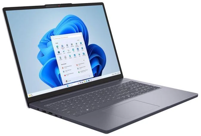 Lenovo IdeaPad Slim 3 16ARP10 AMD Ryzen™ 5 7535HS Nešiojamas kompiuteris 40,6 cm (16") WUXGA 16 GB DDR5-SDRAM 512 GB SSD Wi-Fi 6 (802.11ax) English Pilkas